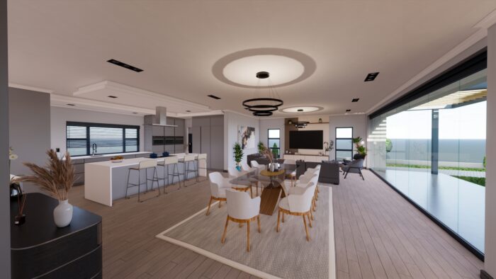 Kitchen, Dining & TV Lounge 1 image